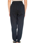 Yes Zee Pantalone Donna In Punto Milano 1115 P381 0801 Nero - Vista Posteriore
