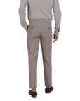 Yes Zee pantalone casual da uomo 0955 P660 PW00 2232 marroncino