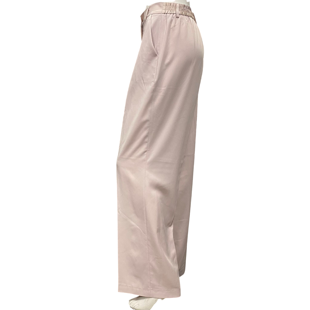 Yes Zee pantalone chinos da donna con elastico vita dietro 1406 P385/KE00 0442 rosa