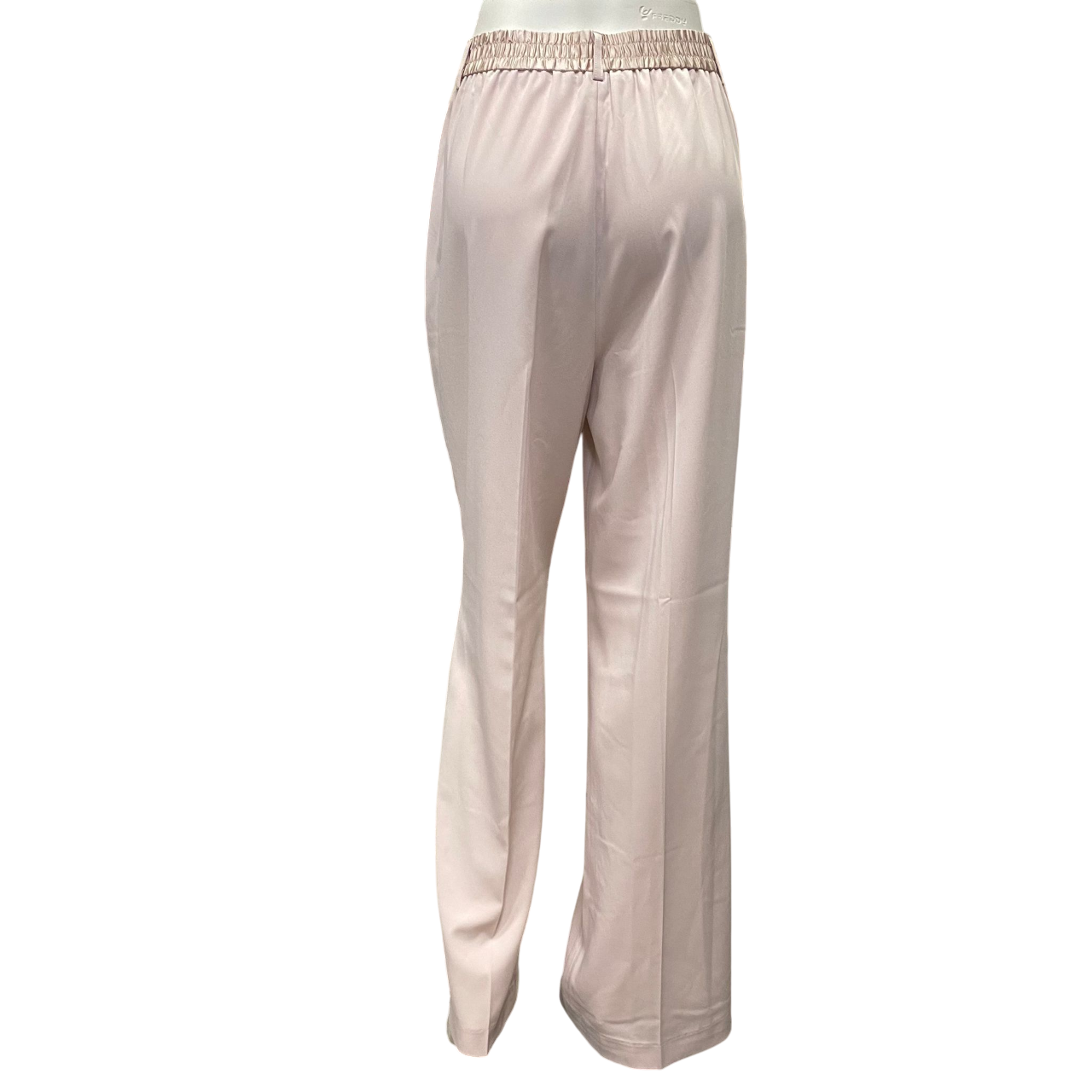 Yes Zee pantalone chinos da donna con elastico vita dietro 1406 P385/KE00 0442 rosa