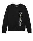 Calvin Klein Felpa Girocollo Junior IB0IB02564BEH Nera