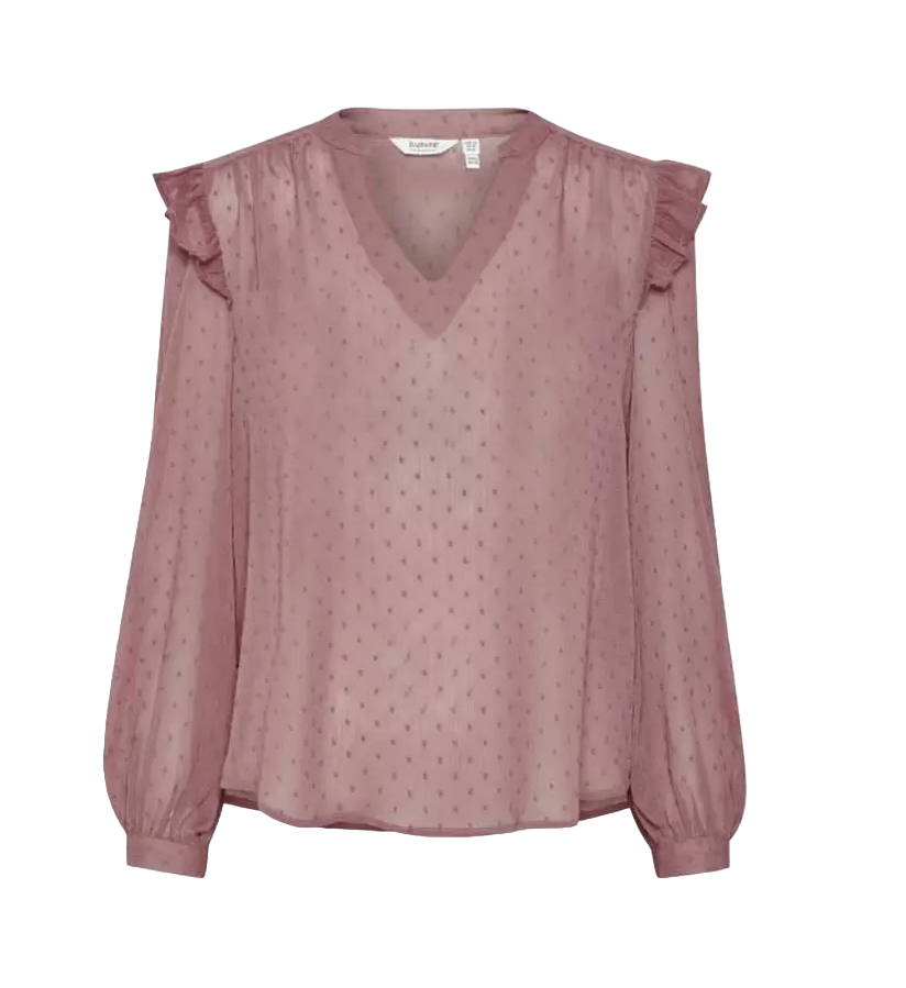 b.young Byfajetta Blouse 20810754 183211 grapeade