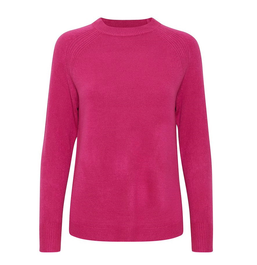 b.young Maglia da donna Bymalea Slit Jumper 3 20811905 182336 fragola