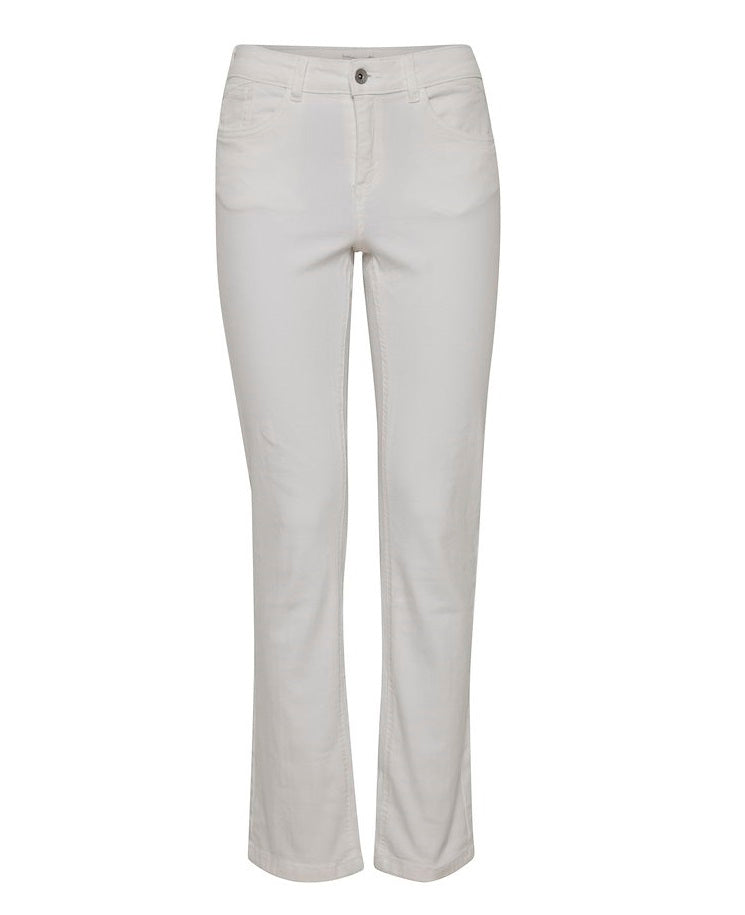 b.young Pantalone Jeans slim fit da donna Lola 20806353 110601 optical white