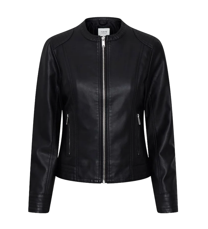 b.young giacca in ecopelle da donna Byacom 20809396 200451 nero