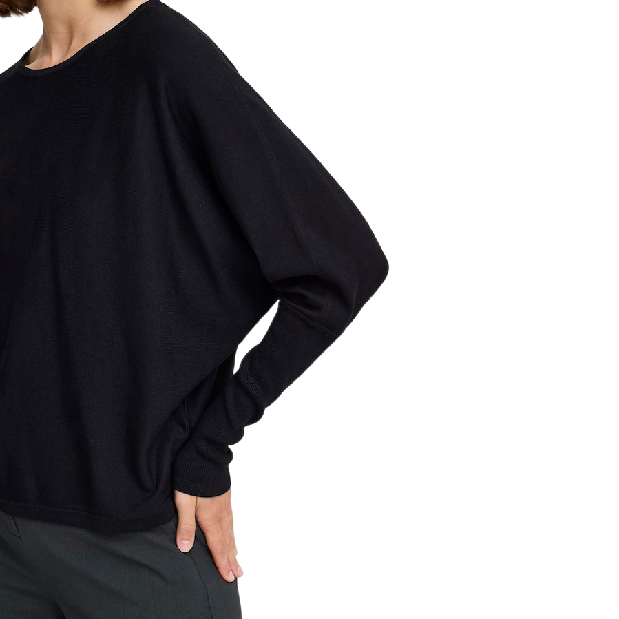 b.young maglione ampio da donna Bymmorla 20814389 nero