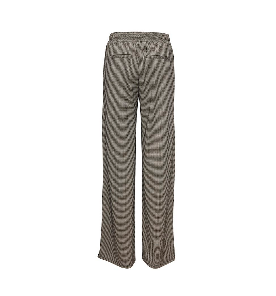 b.young women's casual trousers 20813951 200453 black mixed beige