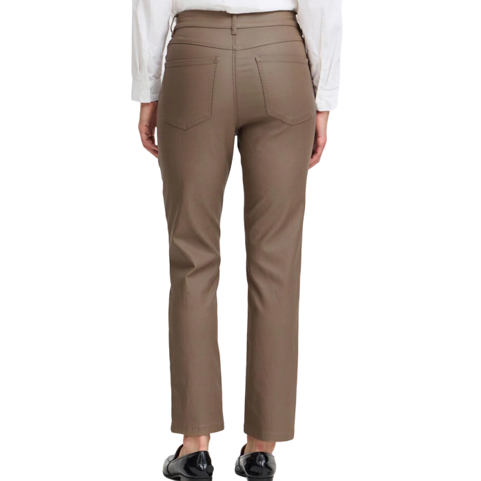 b.young pantalone da donna a zampa Bykiko 20811796 181112 noce