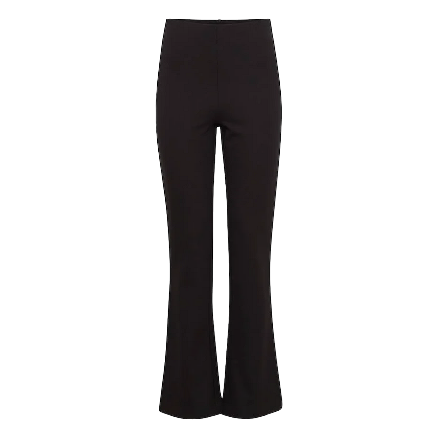 b.young pantalone da donna a zampa Byparrin 20815349 200451 nero