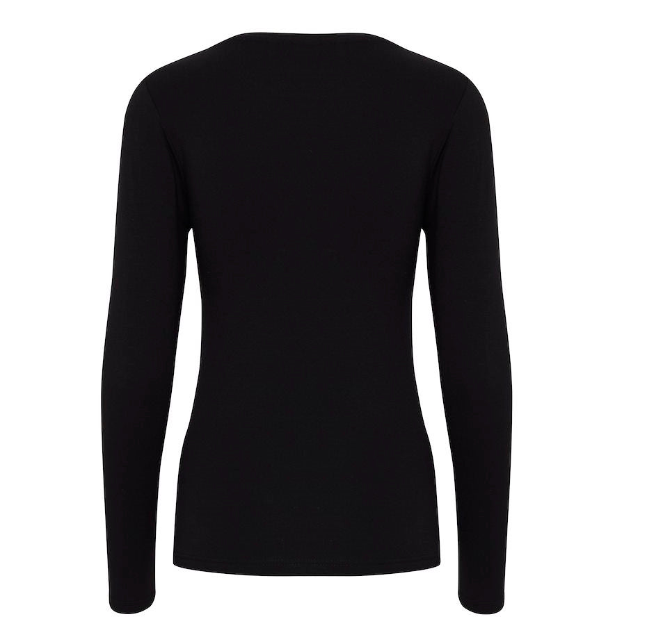 b.young women's long sleeve t-shirt Pamila 20807594 80001 black