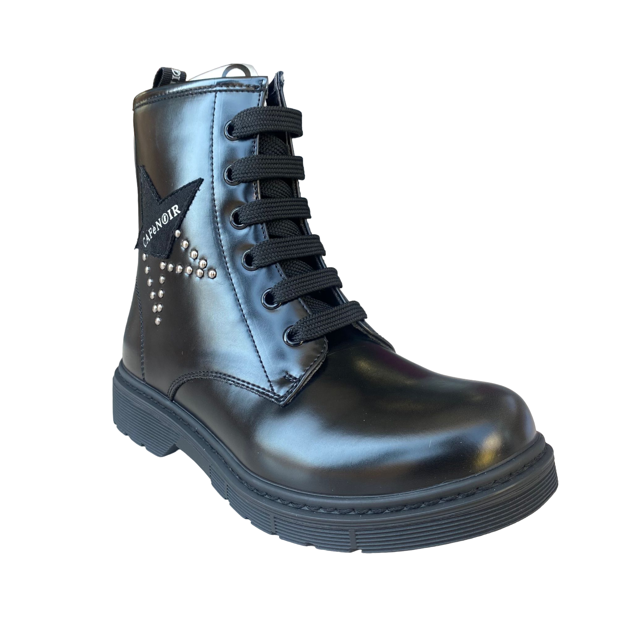 CafèNoir girl's ankle boot with side zip C-2250 C1713 black