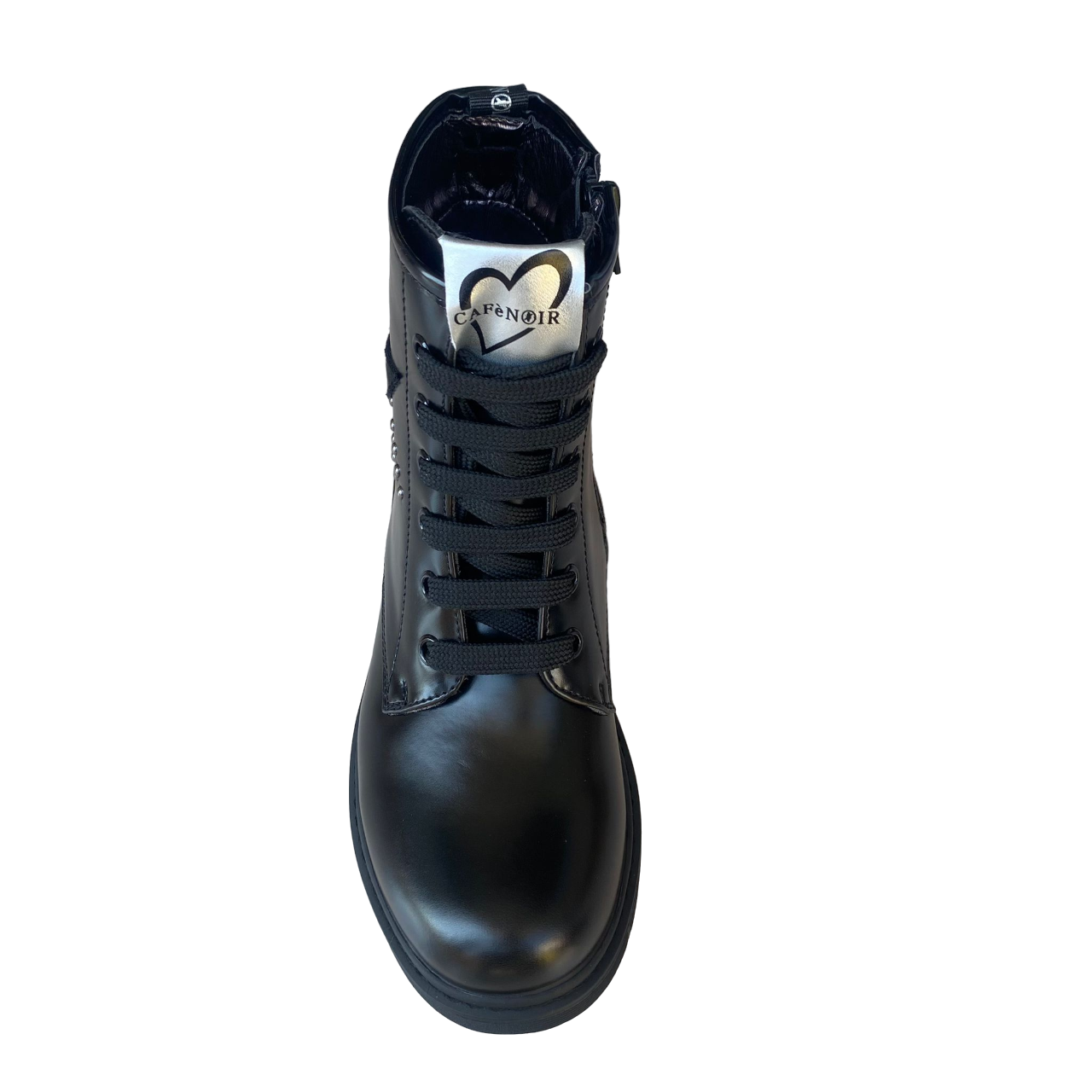 CafèNoir girl's ankle boot with side zip C-2250 C1713 black