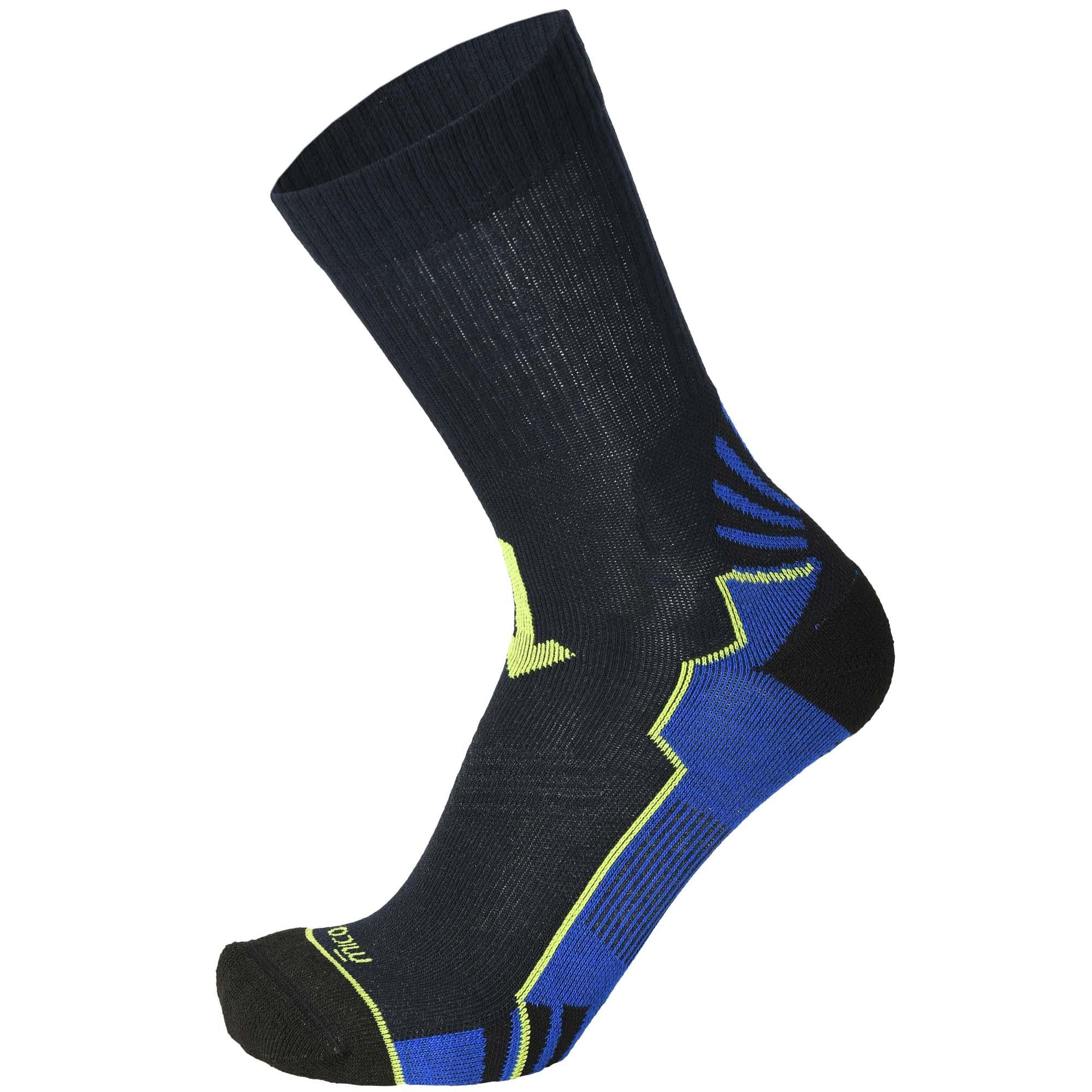 Mico calza Active Travel peso medio Odore Zero X-Static Buon Cammino CA01510 002 blu