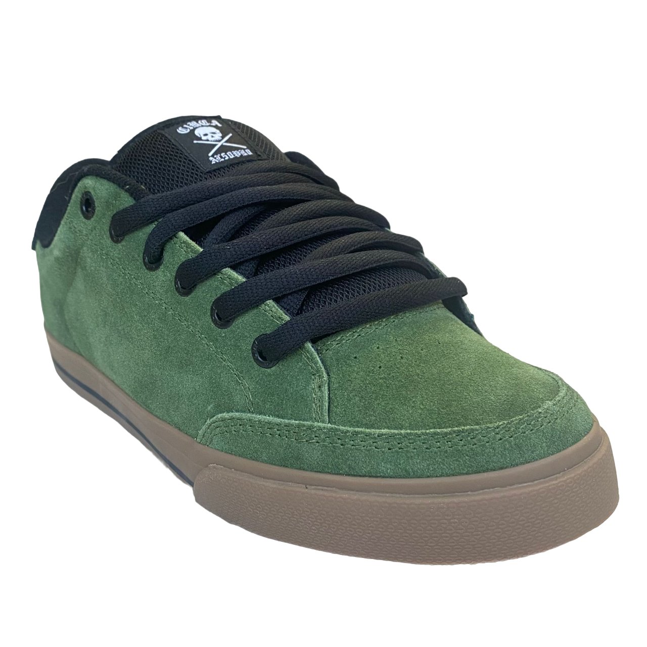 C1RCA Adrian Lopez 50 Pro green black caramel men's skateboard sneakers shoe