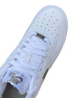 Nike FJ4146-116 Air Force 1 '07 Bianco-Verde - Sneakers Uomo Iconiche