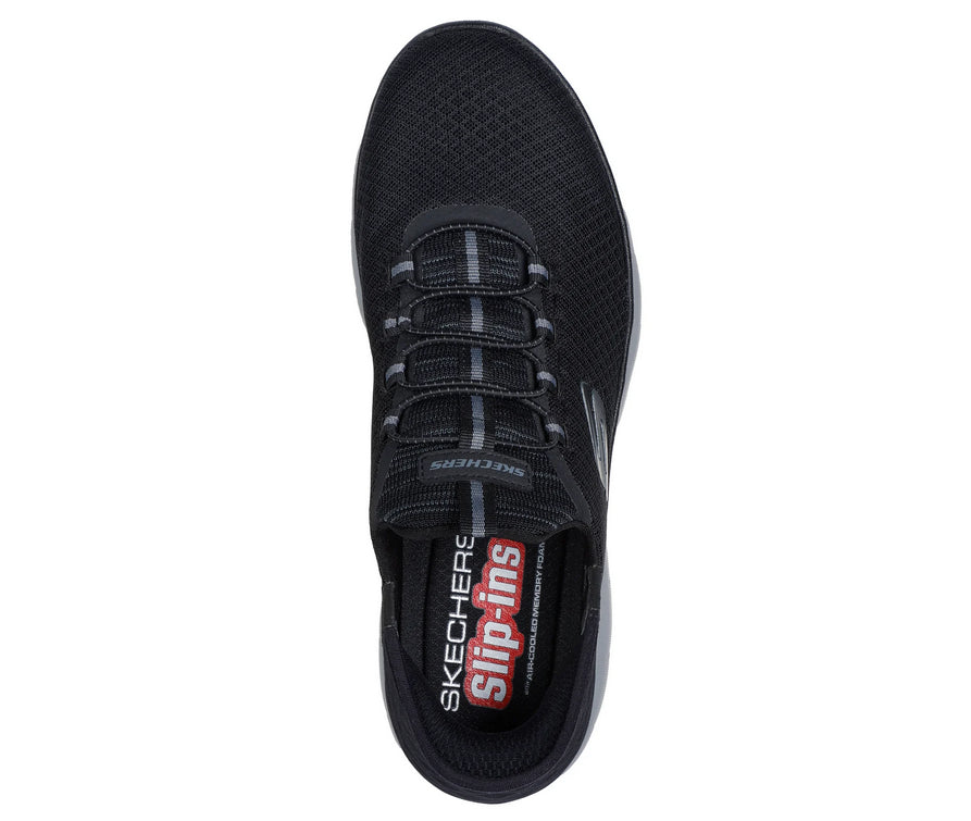 Skechers scarpa uomo Slip-ins Summits High Range 232457/BKCC nero-carbone