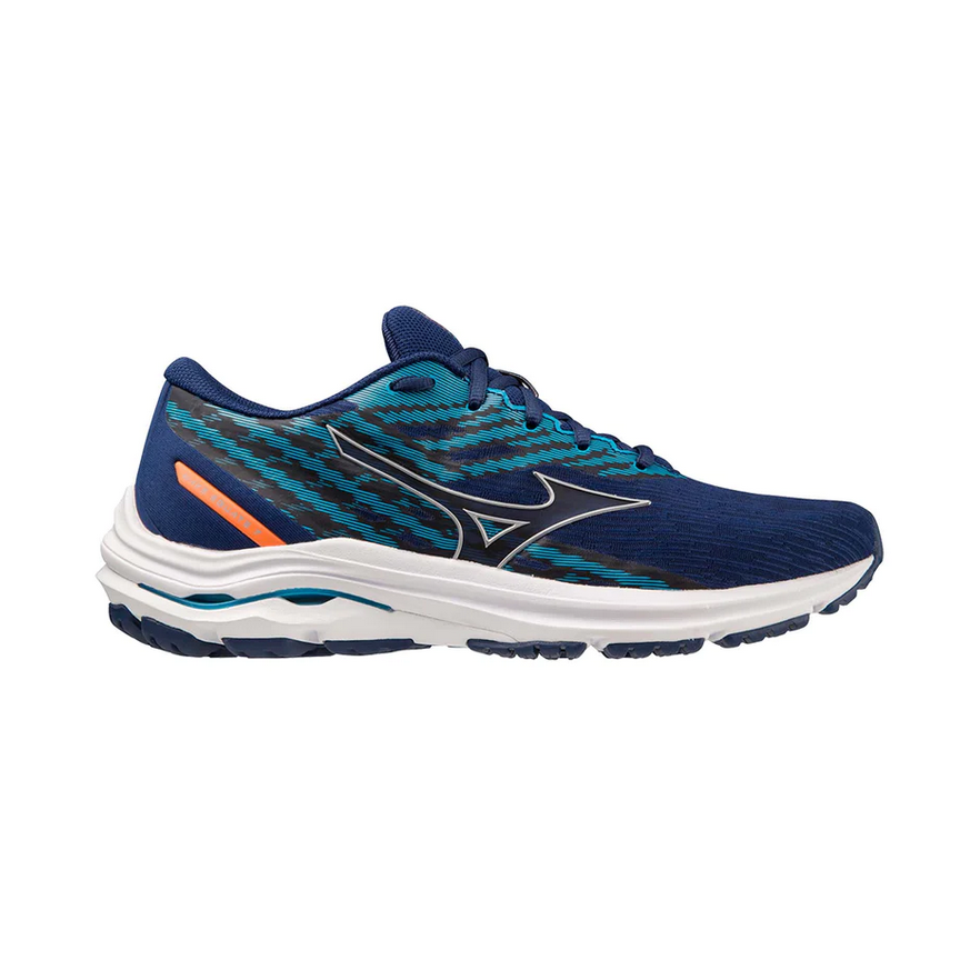 Mizuno scarpa da corsa da uomo Wave Equate 7 J1GC234853 blu-argento