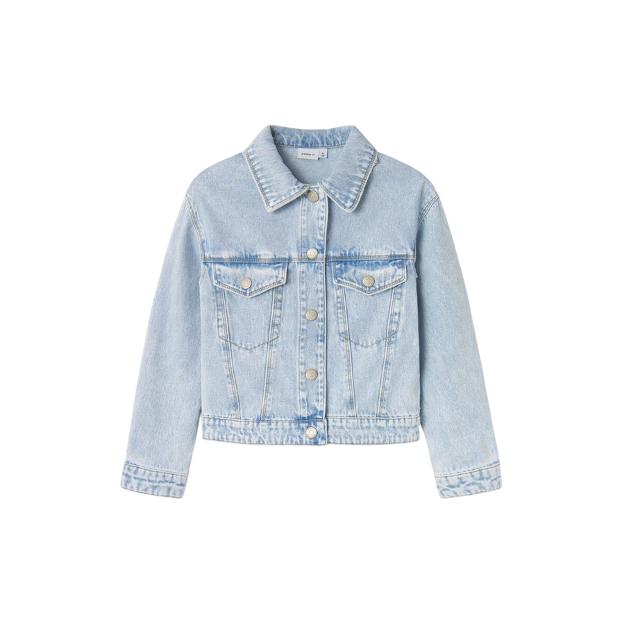 name it giubbino in jeans da bambino Mila 13237177 blu chiaro