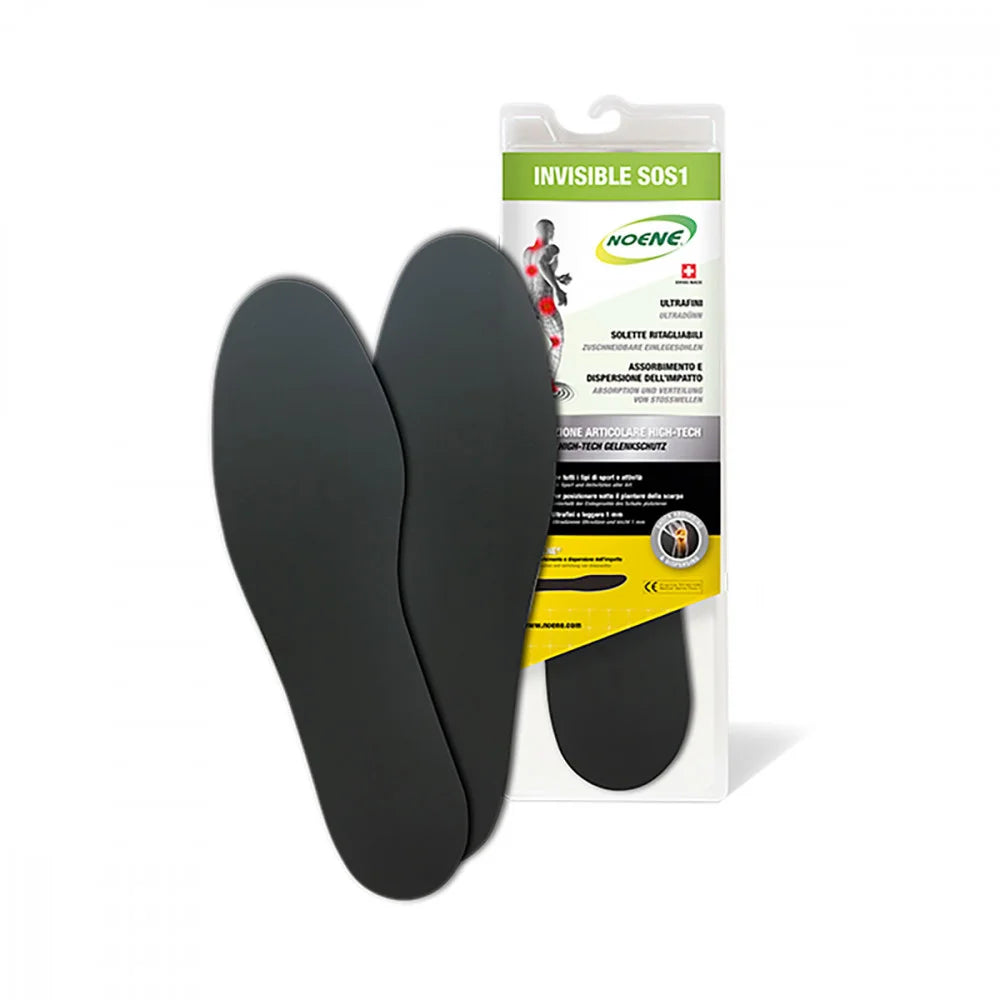 Noene Invisible SOS1 Sottoplantari Antishock e antivibrazione ritagliabili