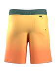 Costume a pantaloncino da uomo Joma modello Santa Monica 103567.925 colore giallo arancio, ideale per nuoto e mare - posteriore