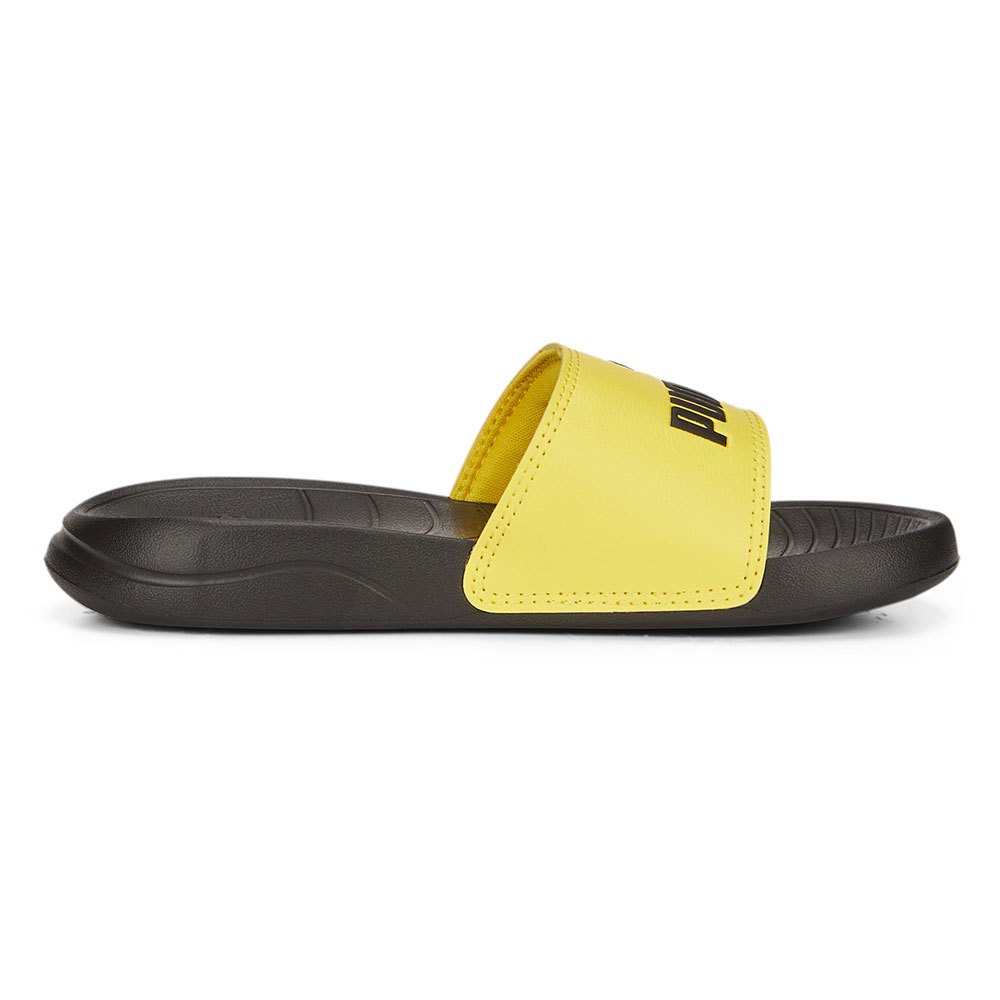 Puma ciabatta da bambino da mare piscina Popcat 20 PS 372313-26 pelé yellow-black