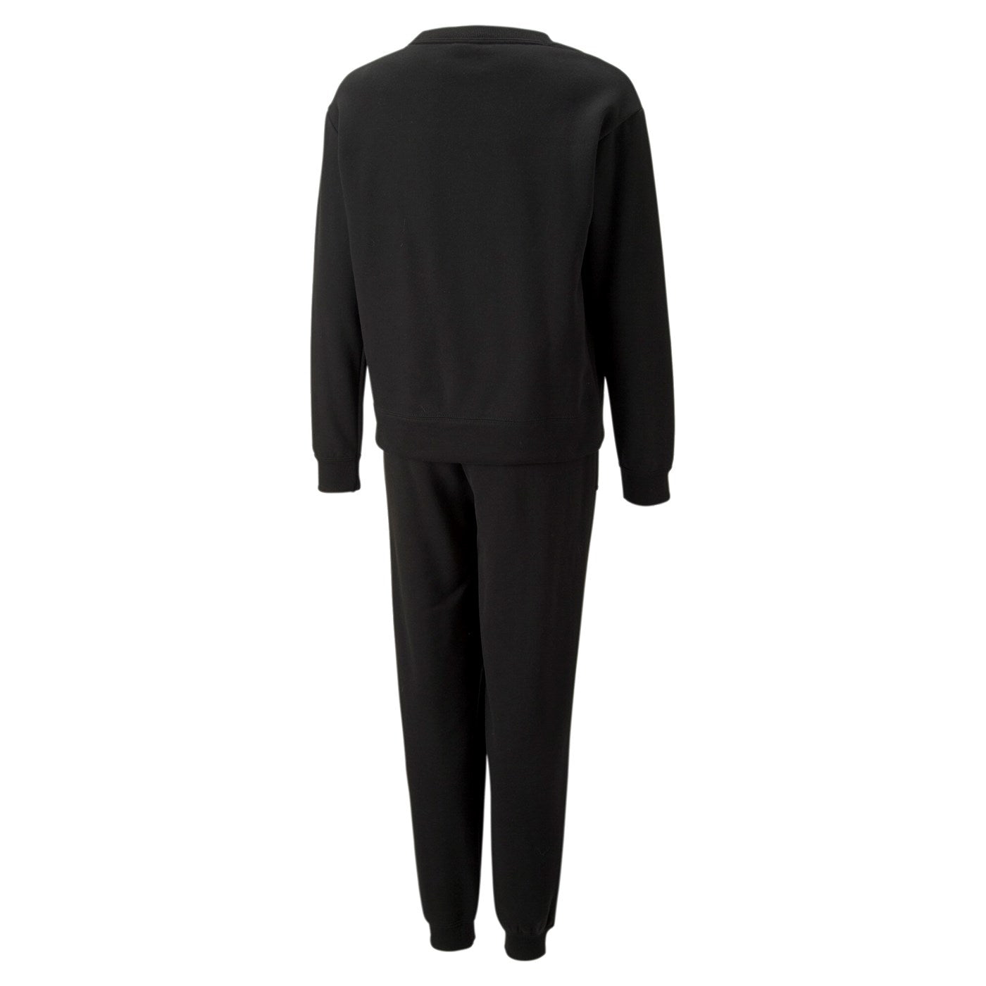 Puma Tuta Sportiva da ragazza Felpa girocollo e pantalone con elastico 670734 01 nero