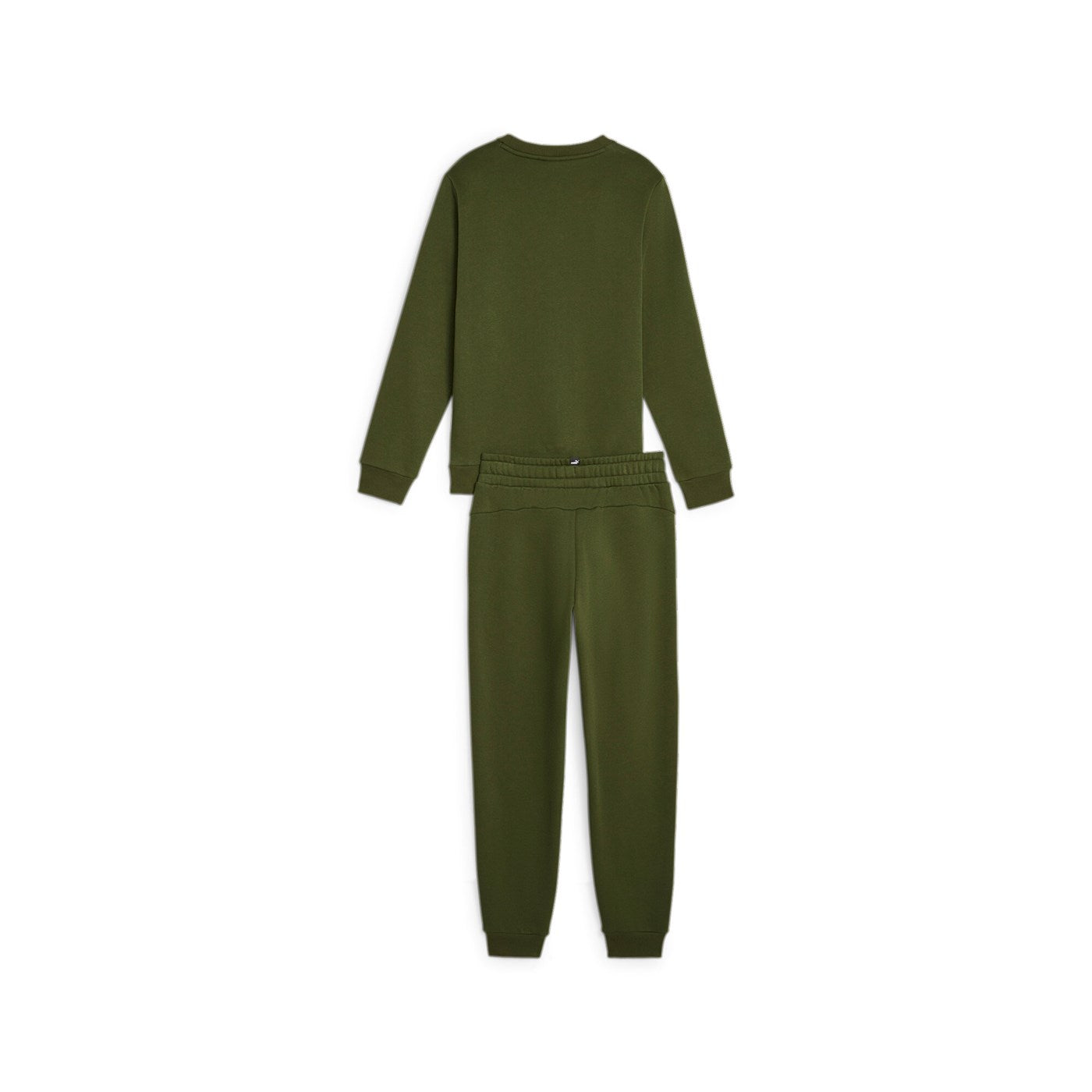 Puma tuta sportiva da ragazzo con felpa girocollo e pantalone con elastico Logo 670884-31 mirto