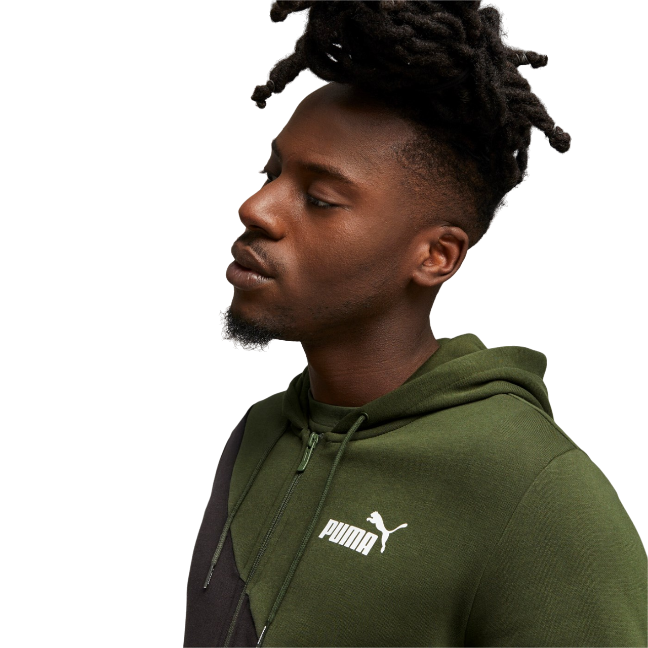 Puma tuta sportiva con cappuccio da uomo Power Cat 675972-31 mirto