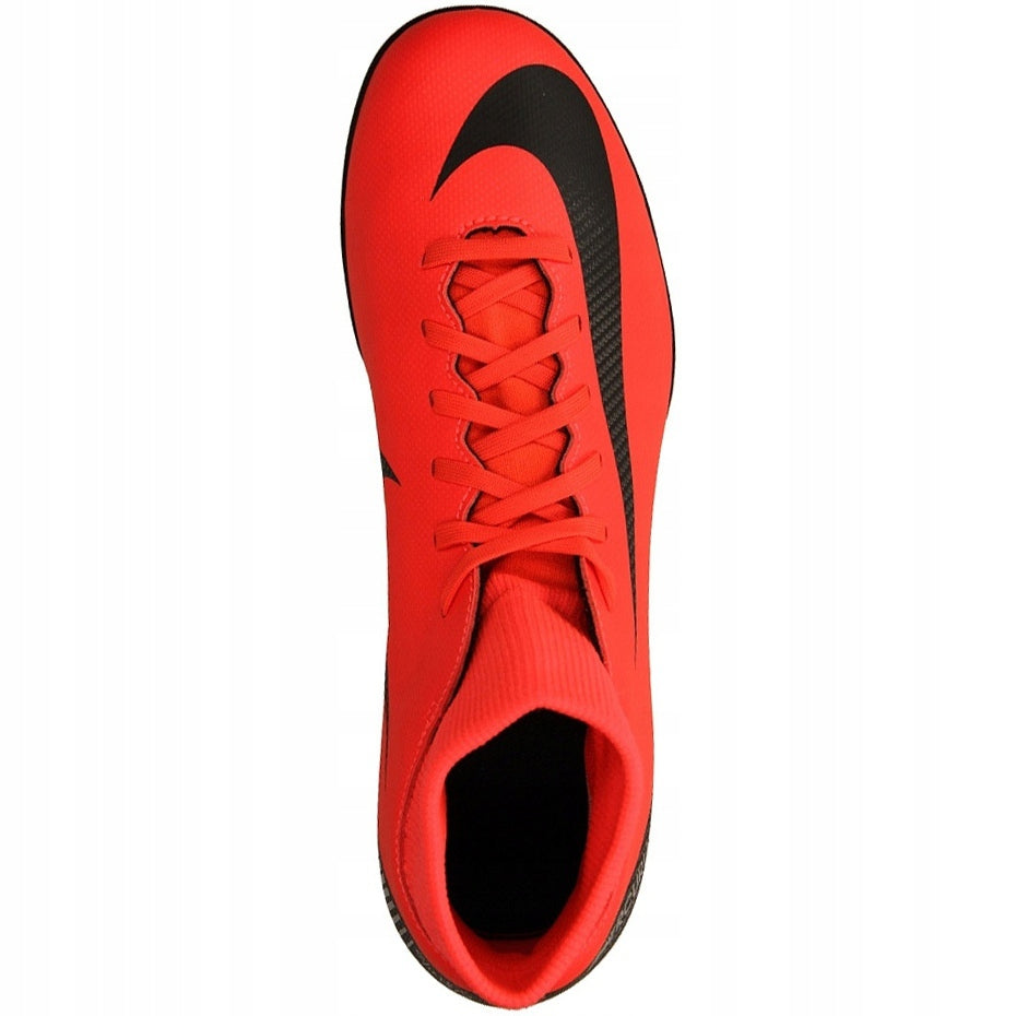 Nike scarpa da calcio da uomo Superfly 6 Club CR7 FG/MG AJ3545 600 cremisi-nero