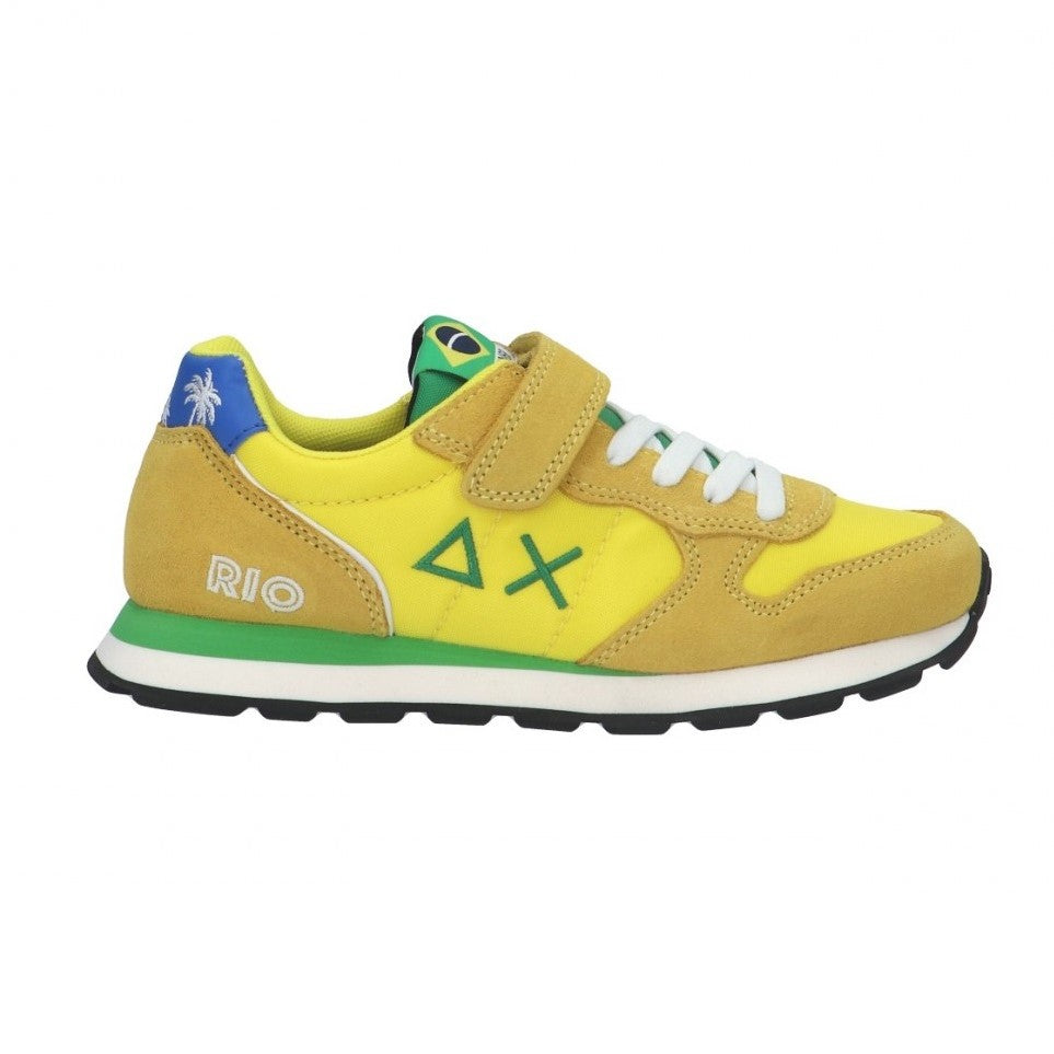 Sun68 sneakers da ragazzo Tom Word Tour Kid Z33305K 23 giallo