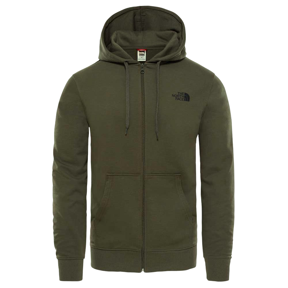 The North Face Felpa con cerniera intera e cappuccio da uomo Open Gate NF00CG46I0P1 verde