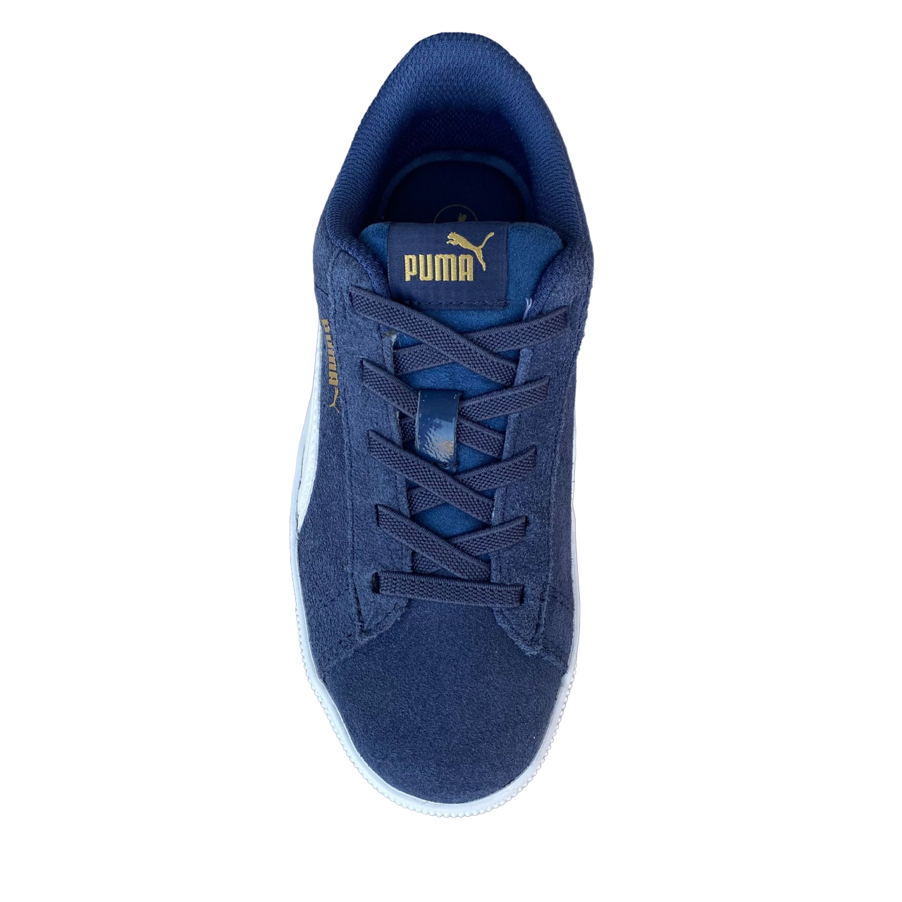 Puma girls' sneakers with elastic lace Vikky Platform AC PS 366486 03 sargasso sea-white