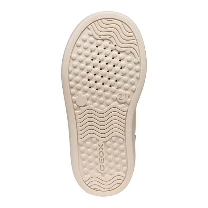 Geox Nashik Sneakers con strappo bimbo B465NA08522C1M3X beige-verde