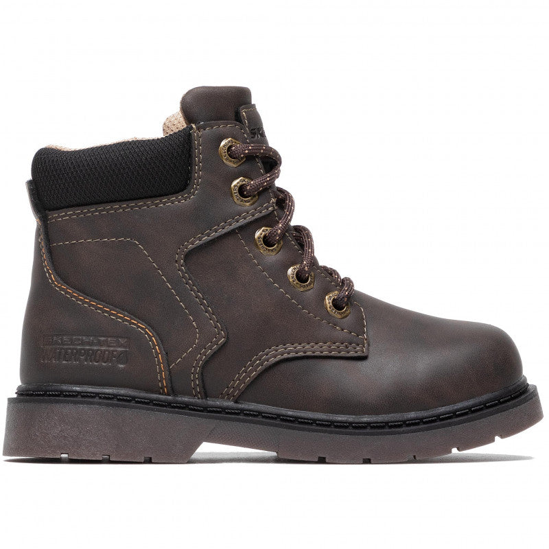 Skechers Scarponcino da ragazzo Rivitz Bardley 405641L/CHOC cioccolato