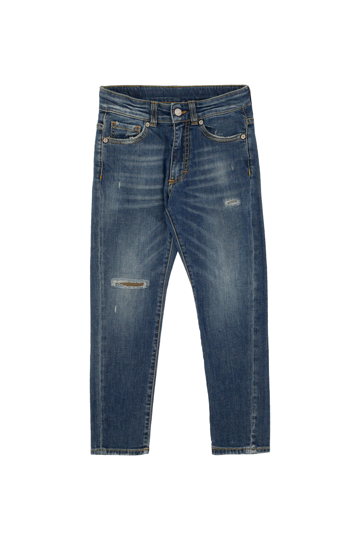 Please Jeans Baggy A vita Bassa PHC2B44B33 blu denim