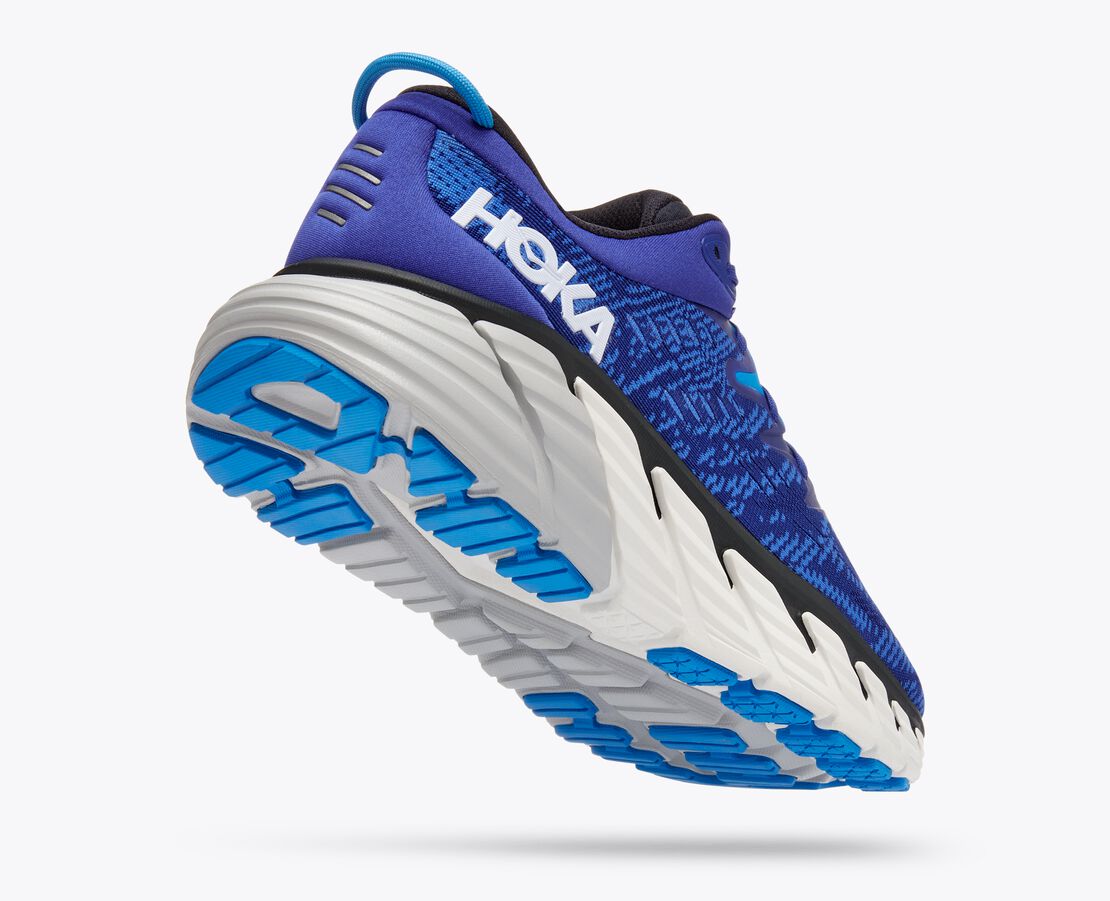 Hoka One One M Gaviota 4 men's anti-pronation running shoe 1123198/BBGP bluing-blue graphite
