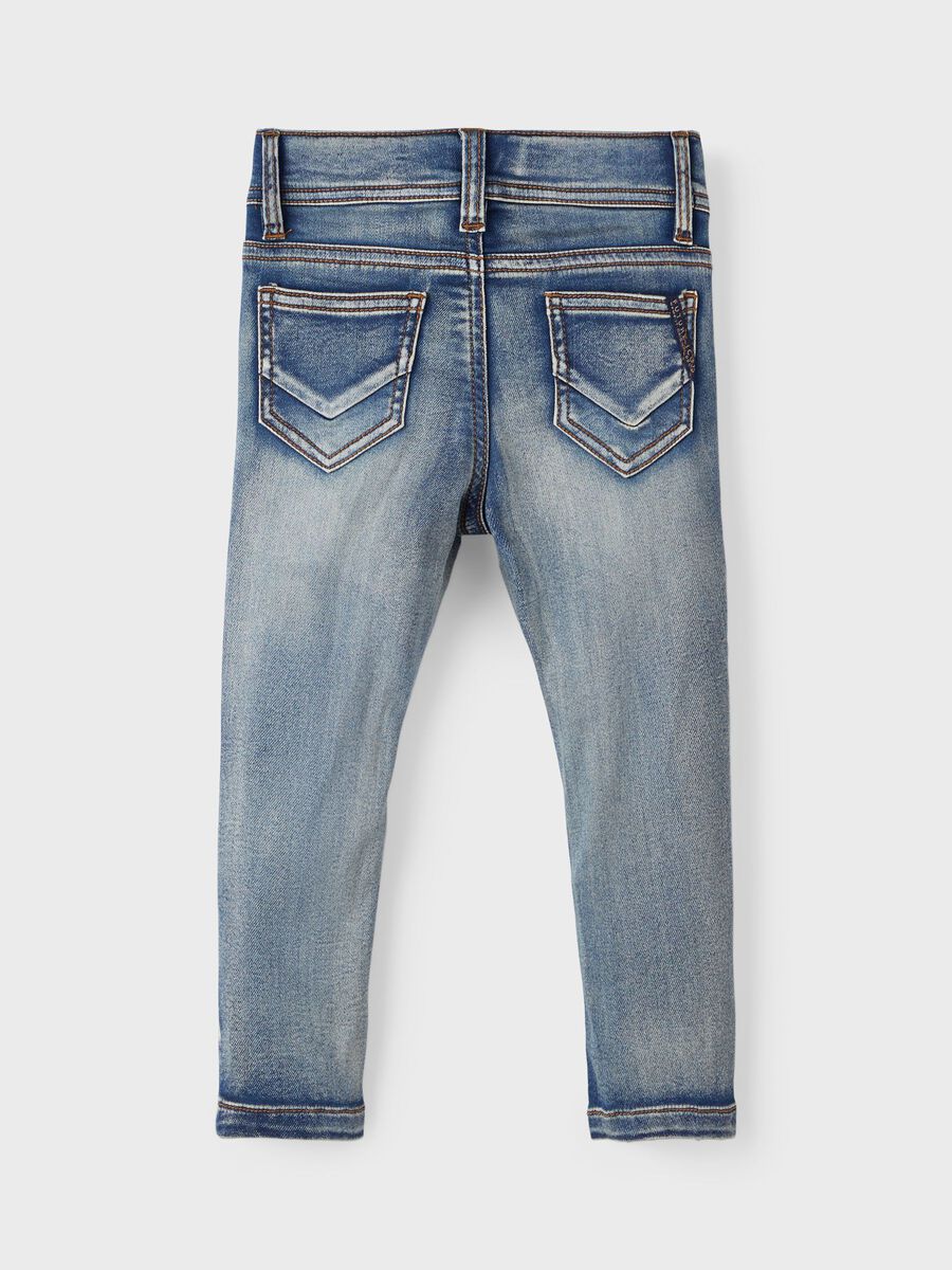 name it X-Slim jeans trousers 2689swe 13204520 medium blue denim