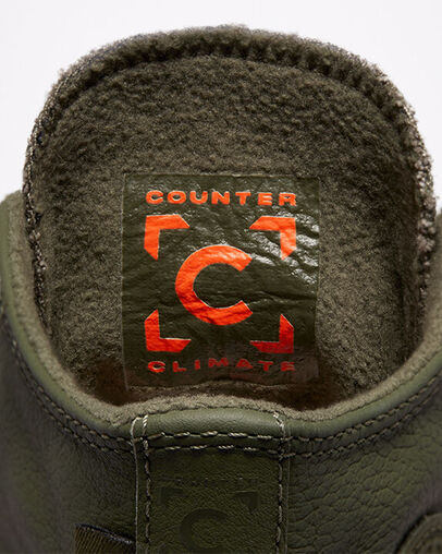 Converse Cold Fusion Chuck Taylor All Star Lugged Winter 2.0 women's sneakers shoe 171426C green