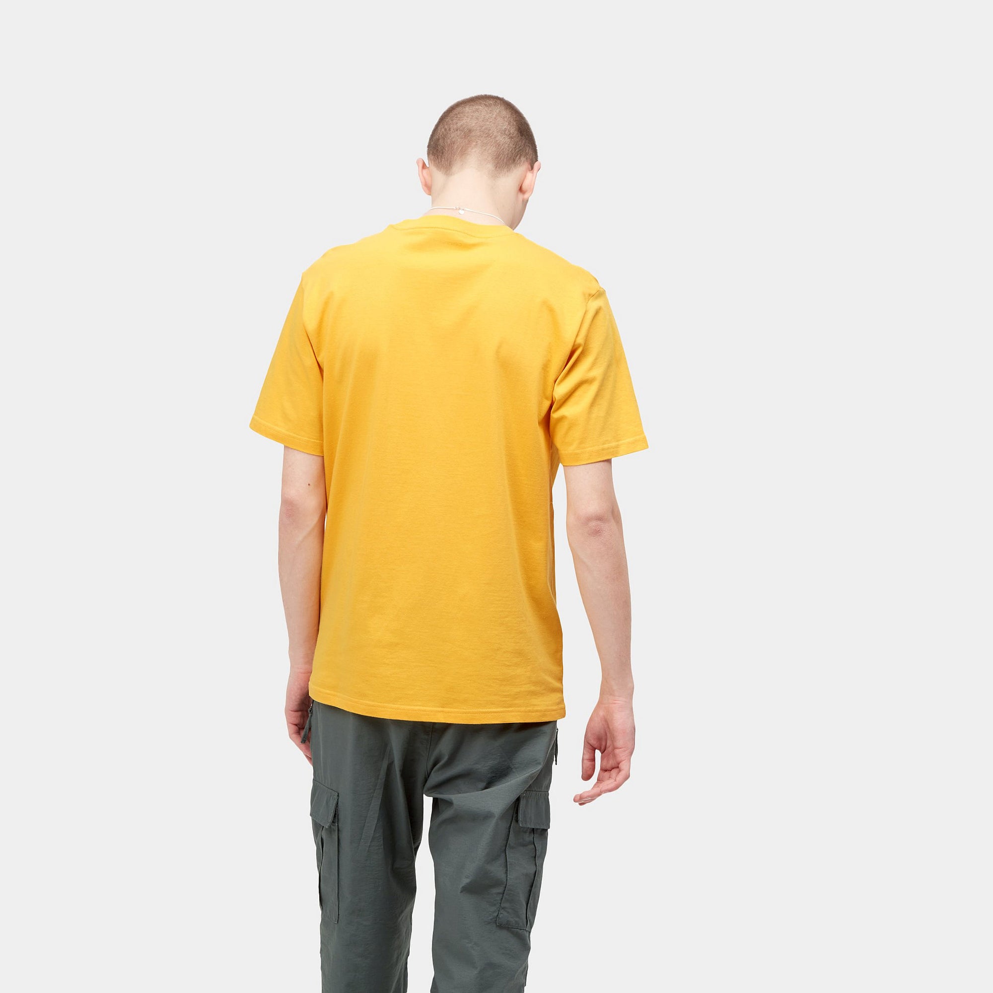 Carhartt men's short sleeve T-shirt Jousting I030195 15 yellow