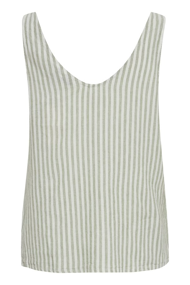 b.young Top Byfalakka canotta da donna 20811302 200495 seagrass mix