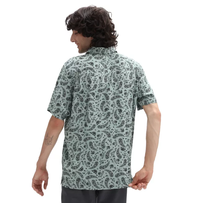 Vans Bandana Paisley short sleeve shirt VN0A5KMOYV2 green milieu