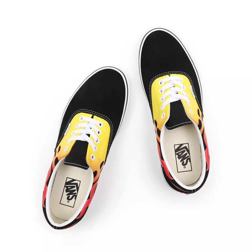 Vans low sneakers Era Flame VN0A4BV4XEY1 black-true white