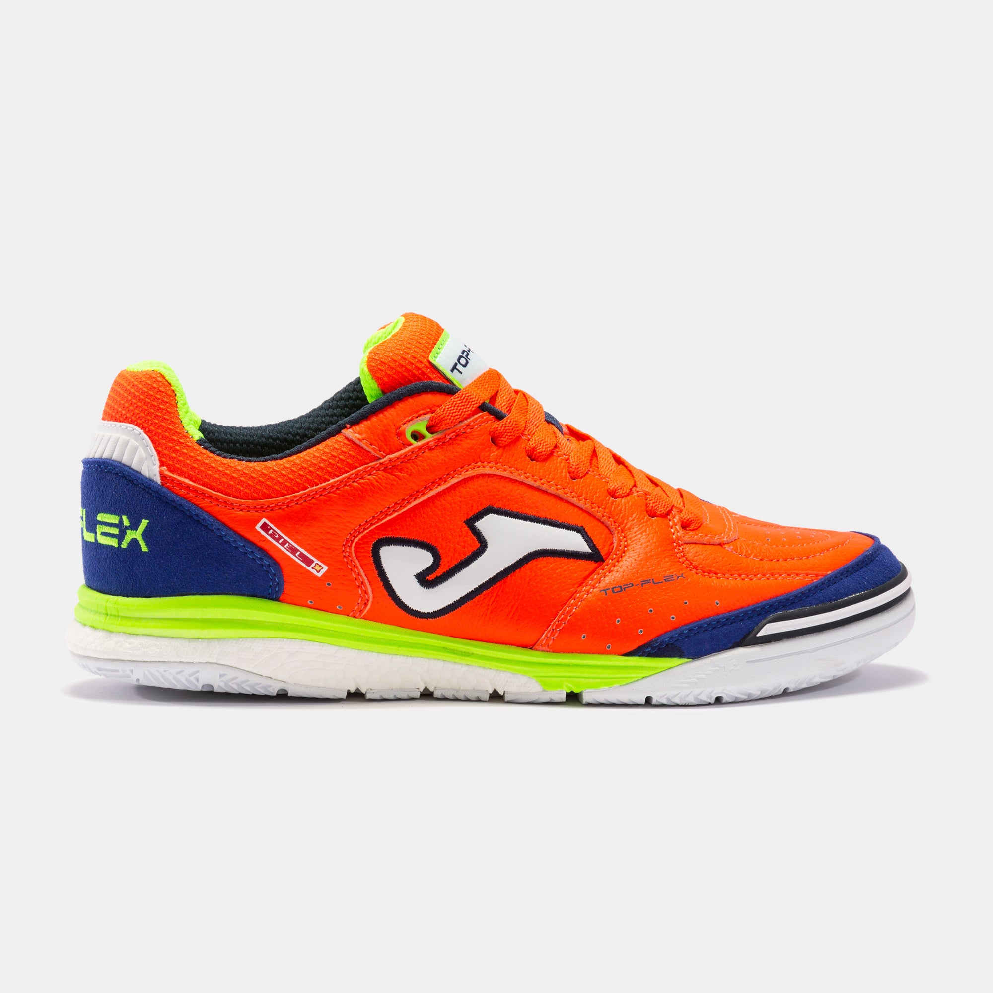 Joma Top Flex Rebound 2207 orange fluor-royal indoor soccer shoe