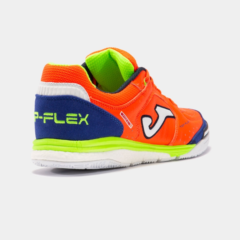 Joma Top Flex Rebound 2207 orange fluor-royal indoor soccer shoe