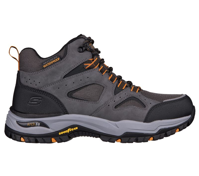 Skechers scarpa da uomo da outdoor Arch Fit Dawson Millard 204628/CHAR carbone