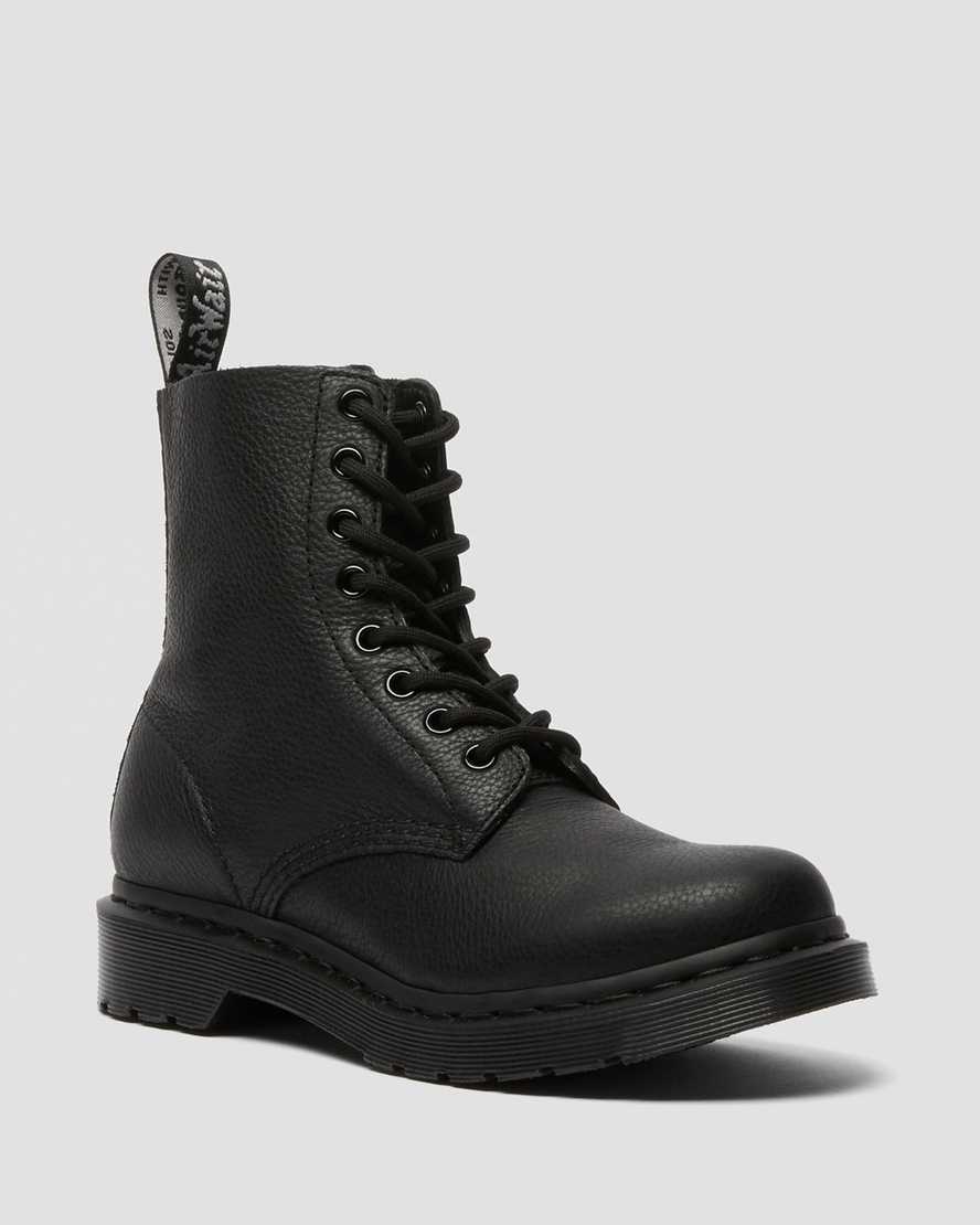 Dr. Martens Anfibio Stringato 1460 Pascal Mono in pelle Virginia 24479001 nero