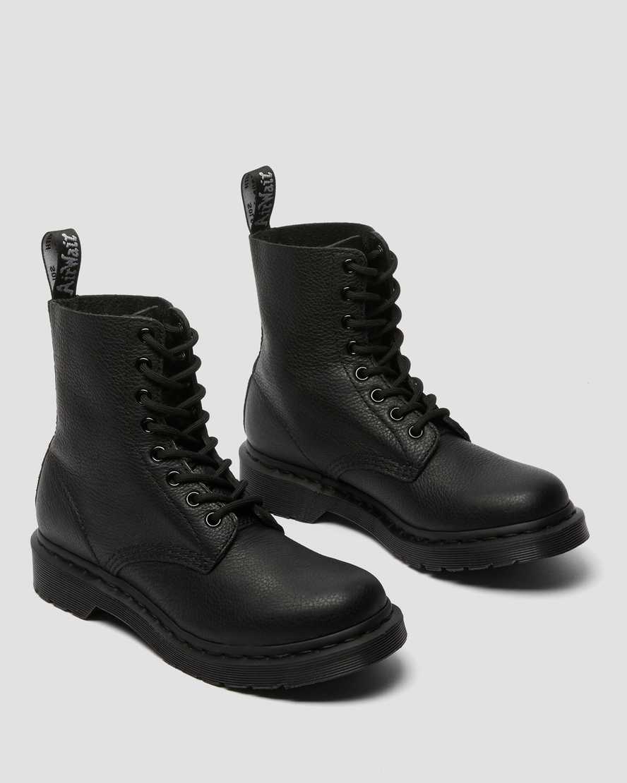 Dr. Martens Anfibio Stringato 1460 Pascal Mono in pelle Virginia 24479001 nero