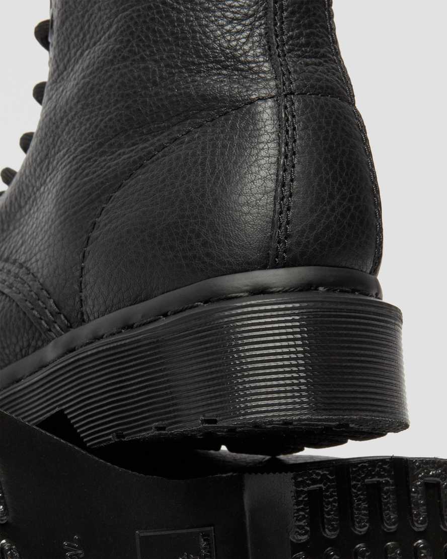 Dr. Martens Anfibio Stringato 1460 Pascal Mono in pelle Virginia 24479001 nero