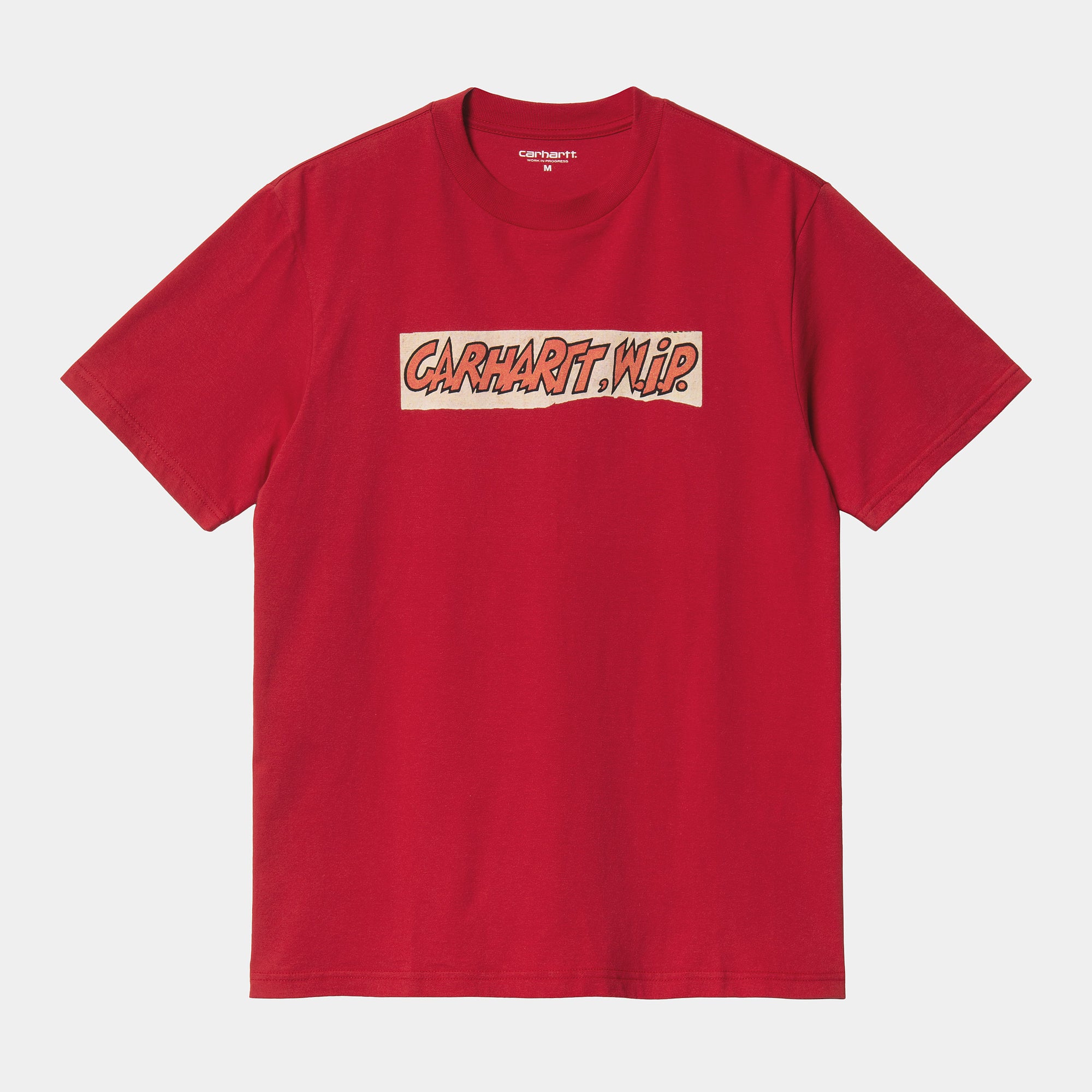 Carhartt Men's short sleeve T-shirt Sing Painter I030172 177 XX 03 red