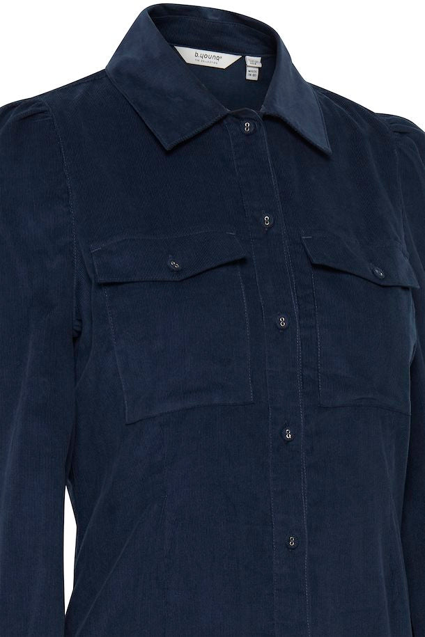 b.young shirt dress Bydinia 20810722 201042 indigo blue